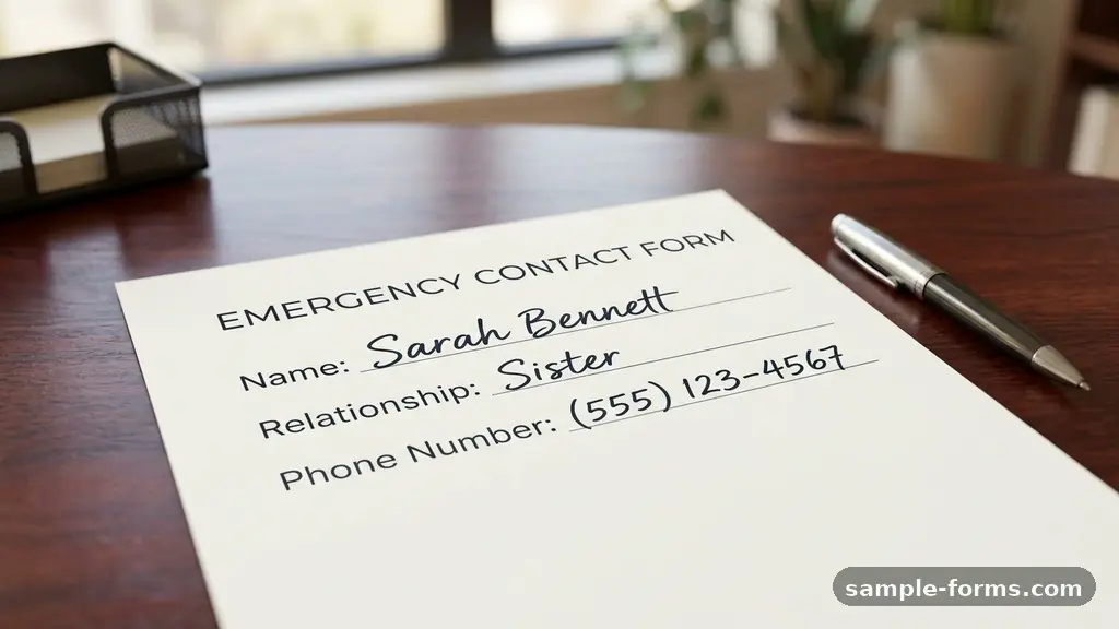 Emergency Contact Form: Information Every Template Should Include
