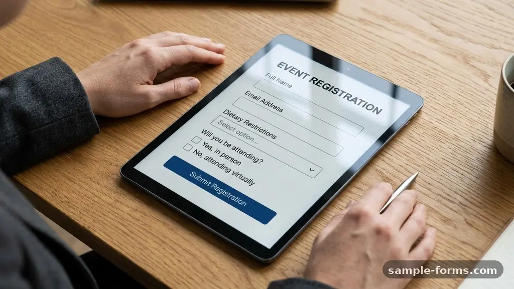 Event Attendance Form: A Guide to Organizing Guest Information