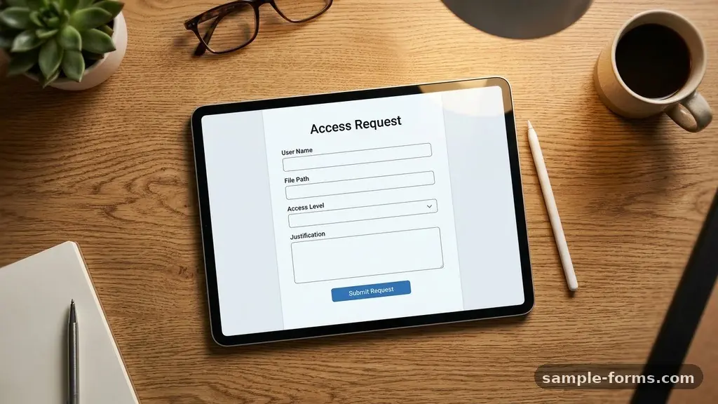 How to Create a Digital File Access Request Form