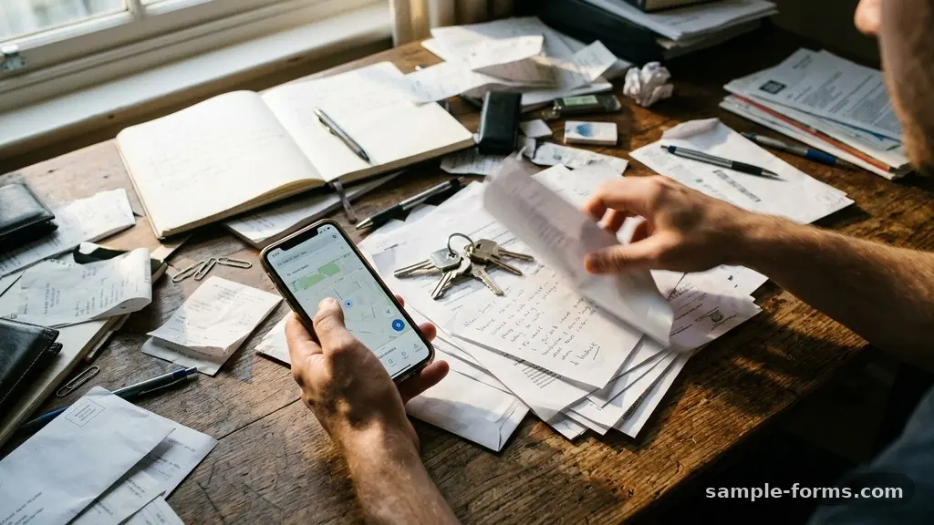 Lost and Found Report Form: How to Record Missing Items