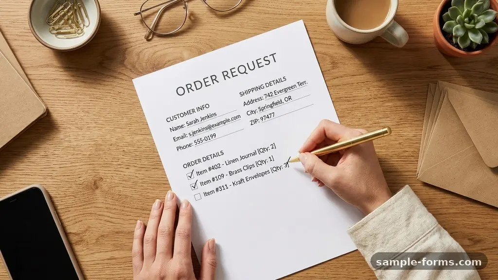 Small Business Order Request Form: A Step-by-Step Guide