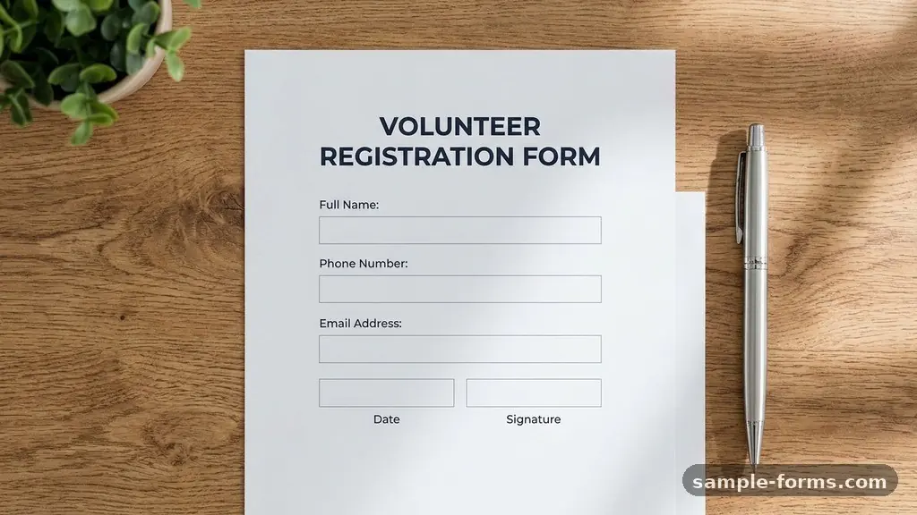 Volunteer Registration Form: A Complete Guide to Useful Fields
